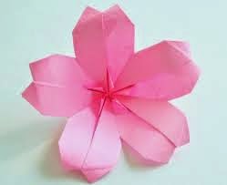  Cara Membuat Origami Bunga Sakura  dengan Mudah Tutorial 