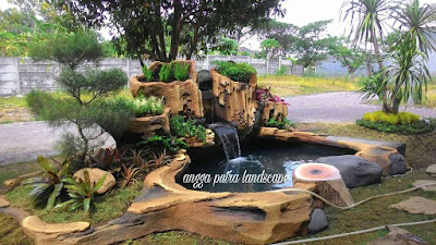 Gambar Taman Tebing Air Terjun