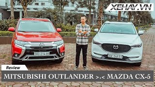 Outlander vs CX5 trong tầm giá 900 triệu. Chọn xe nào?