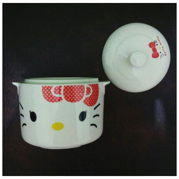 Jual Mangkuk Keramik Hello Kitty 