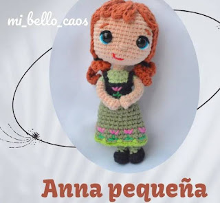 PATRON GRATIS ANNA | FROZEN AMIGURUMI 53310