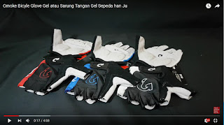 Glove Gel CMOKE murah dan keren Mirip Specialized dan Pearl Izumi