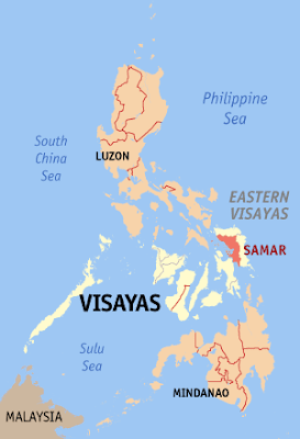 Samar, Filipinas ubicación