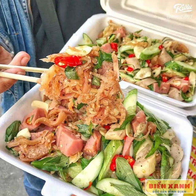 Tré trộn Bình Định tạo nên cơm sốt ẩm thực tại Sài Gòn