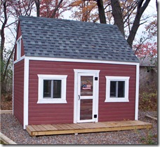 Our little house in the woods