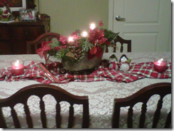 christmas table
