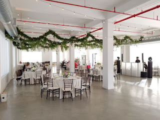 The Bordone LIC - String Lights - 3rd Floor Wedding Reception