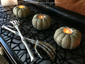 Easy DIY Halloween Crafts #Decorations #Ideas #Cheap #Projects #Tutorials #Tutorial #Less #Indoor #Countdown #Days #Until #Fangs #Fanged #Vampire #Plastic #Teeth #Chalkboard #Paint #Glitter #Glittery #Glittered #Silver #Silvery #Shimmery #Shimmered #Candle #Holders #Pumpkin #Pumpkins #Spiders #Spider #Fridge #Refrigerator #Magnet #Magnets #Ring #Rings