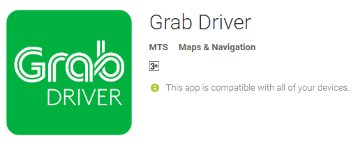 Cara senang daftar pemandu / driver grabcar online di 