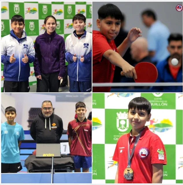 Jóvenes tenimesistas de Osorno destacan en Primera Fecha Individual Interzonal