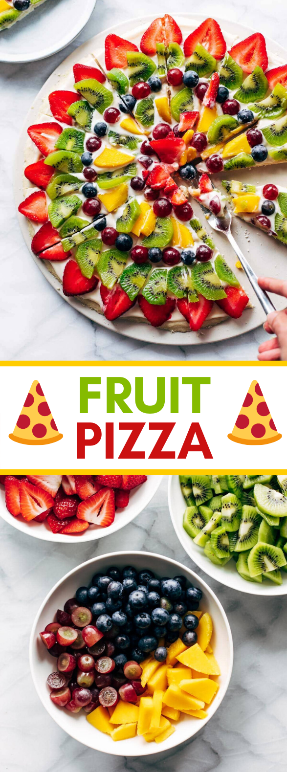 Fruit Pizza #desserts #sweets