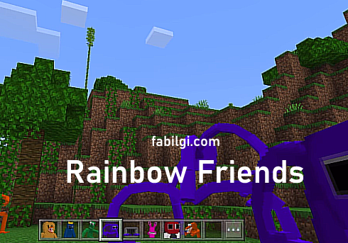 Telefonda Minecraft Rainbow Friends Modu İndir Güncel Link 2023