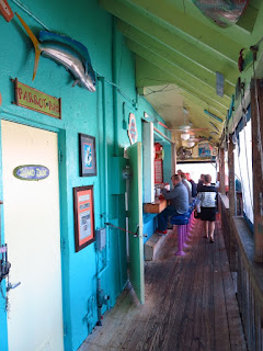 Beach snack shack Dune Dog Cafe in Jupiter, Florida, USA