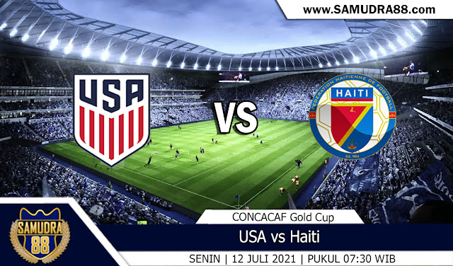 Prediksi Bola Terpercaya USA vs Haiti 12 Juli 2021