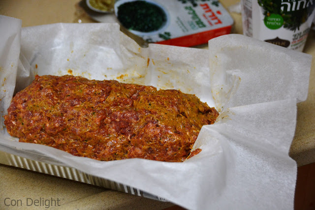 כיכר בשר השבת בתנור baked in the ocen meatloaves