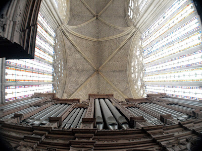 jiemve, cathédrale, Le Mans, nef, grandes orgues