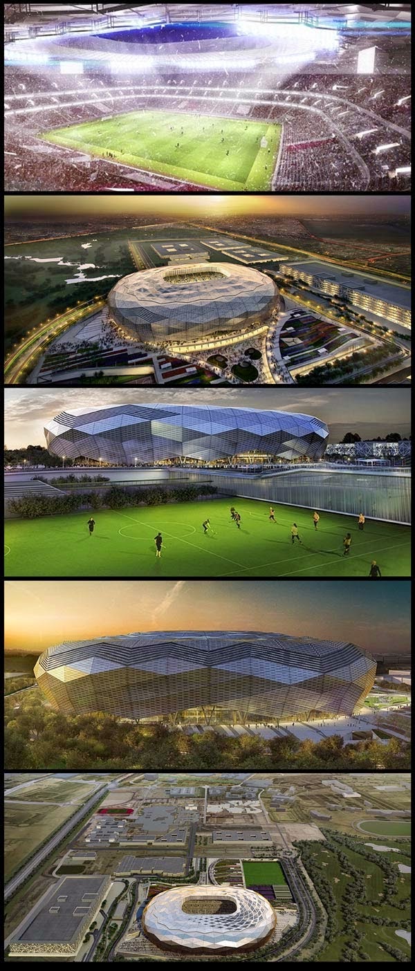 Qatar Pamer Megahnya Desain Stadion Piala Dunia 2022 LIAT AJA