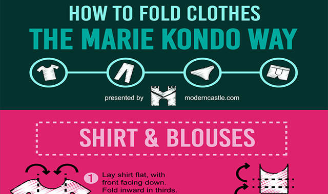 How to Fold Clothes Like Marie Kondo 