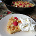 White Chocolate, Raspberry and Almond Pan Cookie