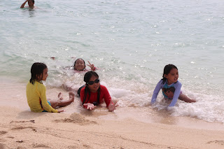 White sand in Moalboal