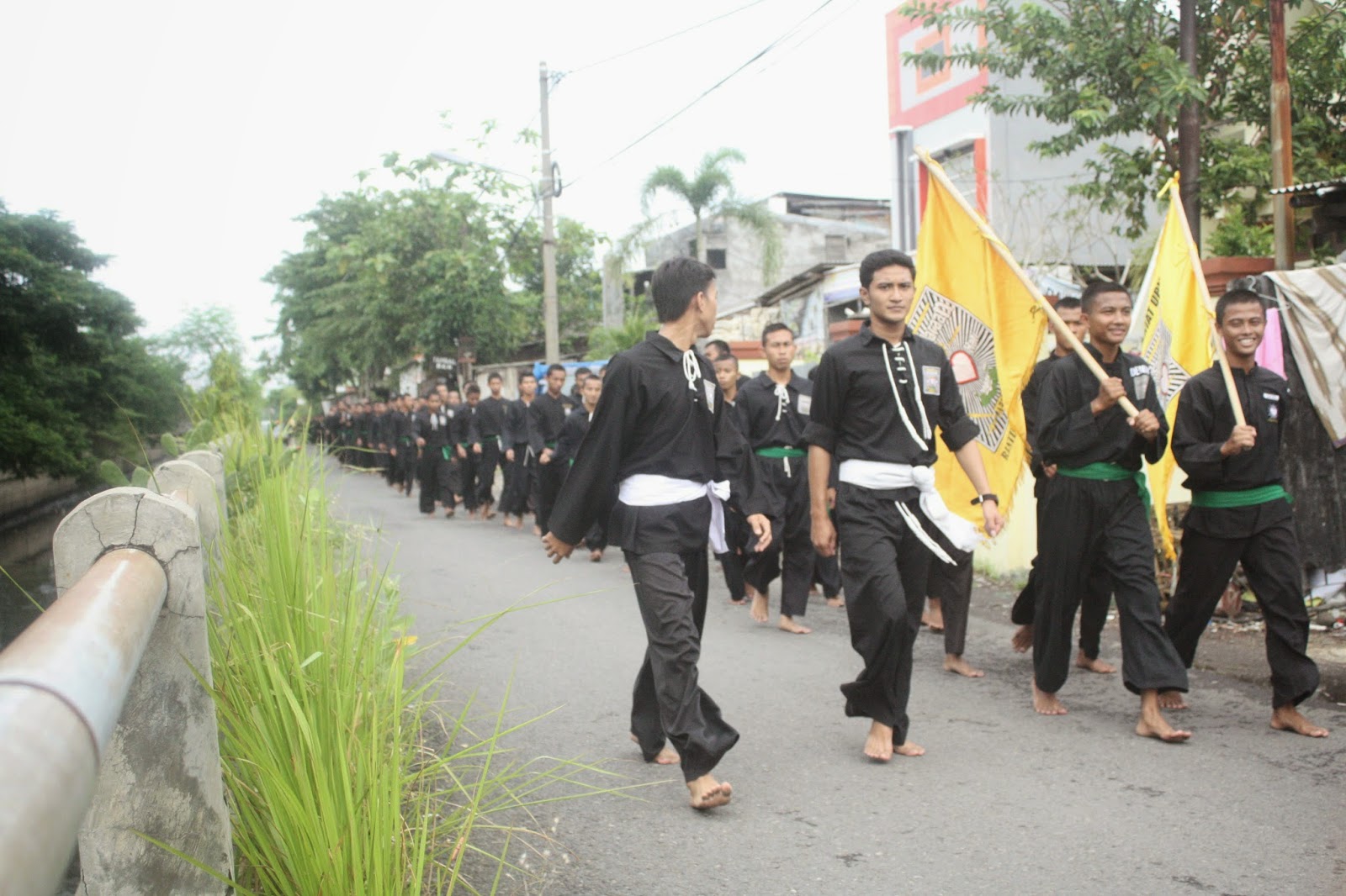latihan bersama PSHT UPN Surabaya - psht upn jatim latihan bersama PSHT UPN Surabaya