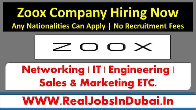  Zoox Careers Jobs Opportunities In All Over USA & UK – 2023