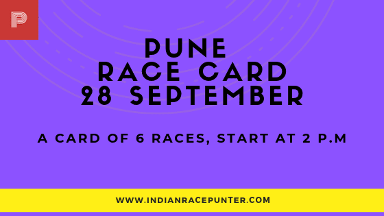 Pune Race Card, free indian horse racing tips, 