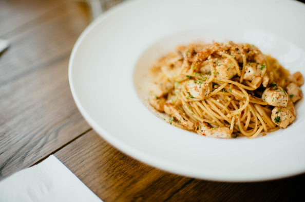 Chicken alfredo pasta
