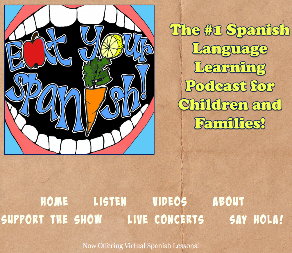 Eat Your Spanish - Çocuklar için hikayeler, şarkılar öğreten podcast