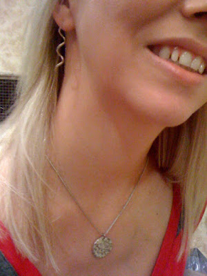 lucky necklace @ Brittany's Cleverly Titled Blog