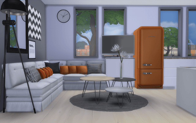 belle maison sims 4