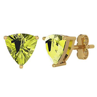 peridot stud earrings amazon