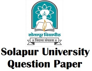 Solapur University Previous Year Exam Papers