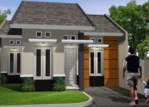  Rumah  Minimalis  Sederhana  Modern 1  Lantai  Tampak  Depan  Terbaru Desain  Rumah  Sederhana 