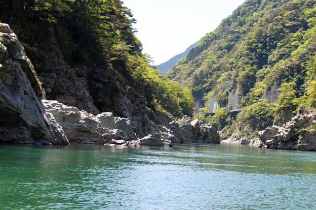 大歩危峡観光遊覽船