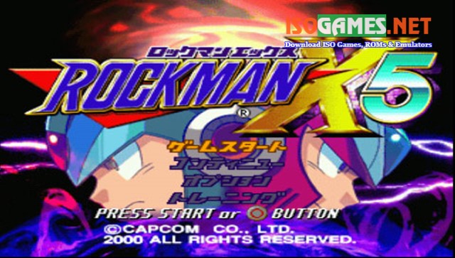 Download RockMan X5 PSP PSOne Classic