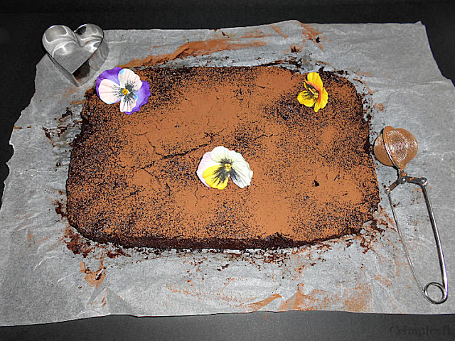 brownie de feijao sem acucar