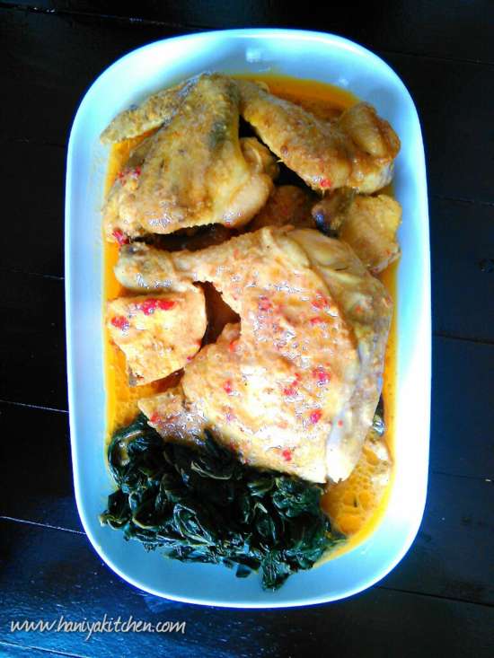 Resep Ayam Singgang Sumpu 