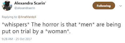 @alexandraerin *whispers* The horror is that *men* are being put on trial by a *woman*.