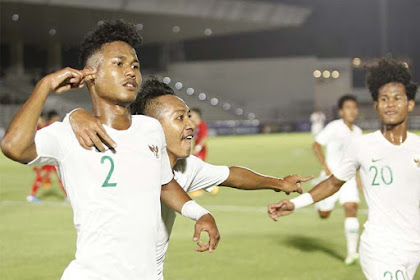 Skor Akhir Hasil Pertandingan Indonesia U-19 Vs Hongkong U-19 Berakhir Dengan Skor 4-0 