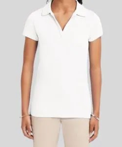 white shirt With Khaki Pants Female