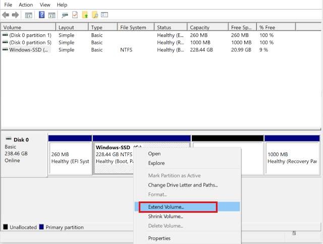 How to Merge/Combine Partition drive in Windows 10