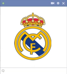 Real Madrid Smiley Emoticon For Facebook