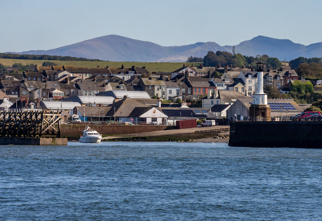 Photo of Maryport from the Solway Firth with Andromeda in the basin