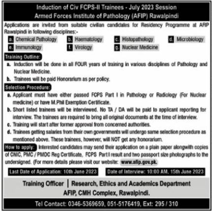Jobs in Armed Forces Institute of Pathology AFIP