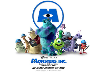 Monsters Inc Wallpaper- A Cartoon Movie-7