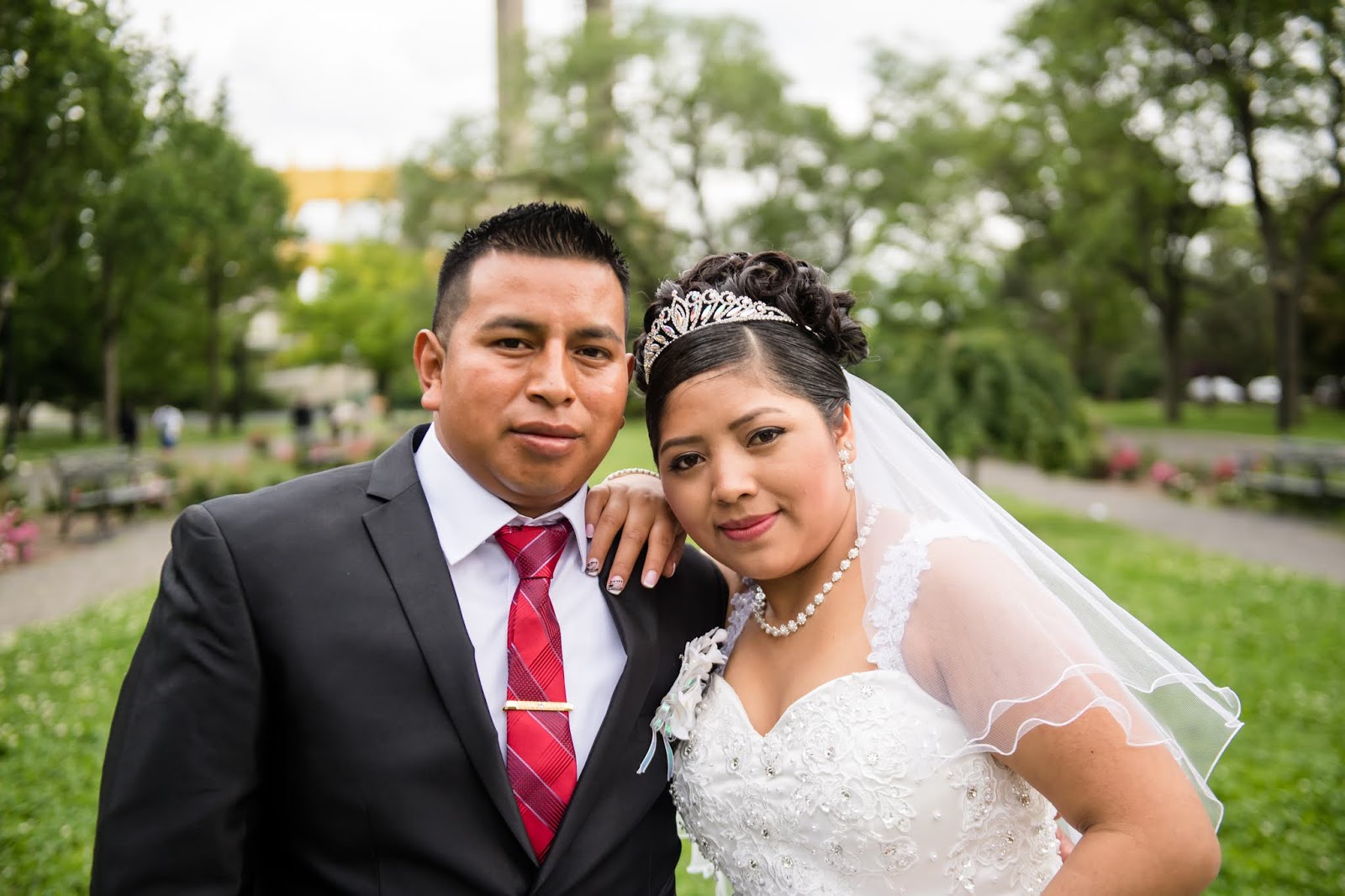 Our couples are always beautiful and happy on their Big Day.