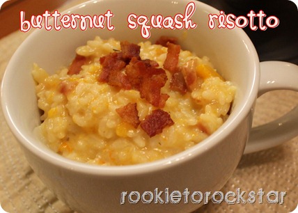 Butternut Squash Risotto