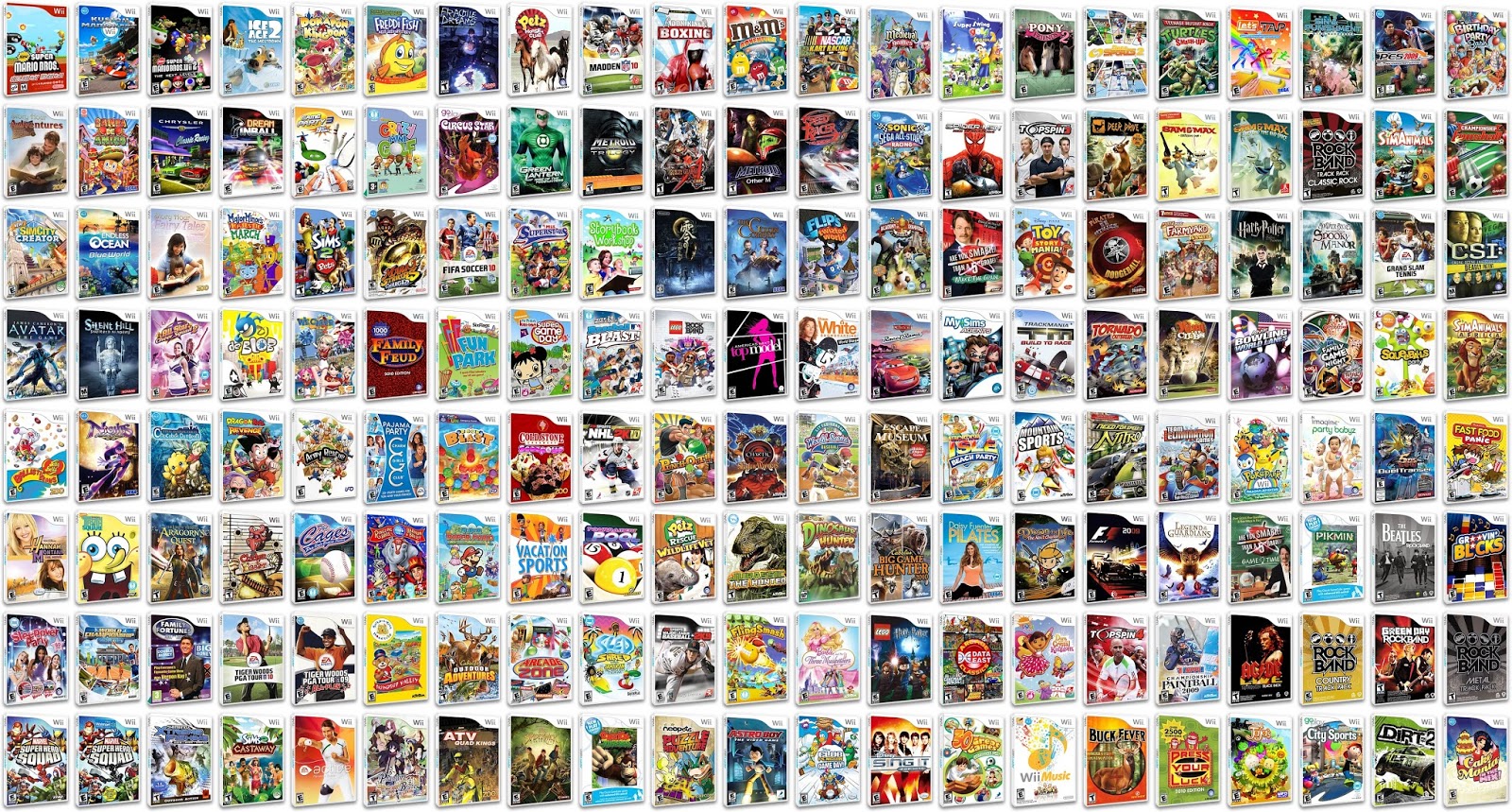 Megapost Coleccion de Juegos Nintendo Wii 2TB [UB] - Identi