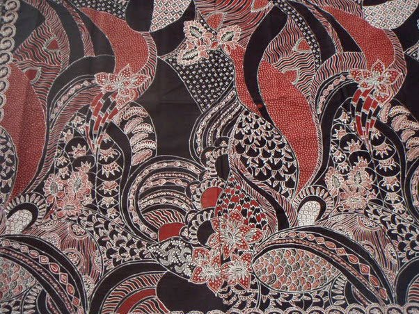 motif batik fabric.